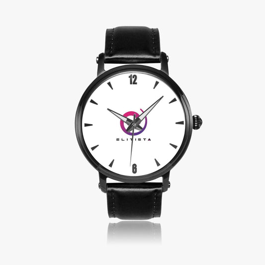 SPECIAL EDITION - Leather Watch (Black) - ELITISTA