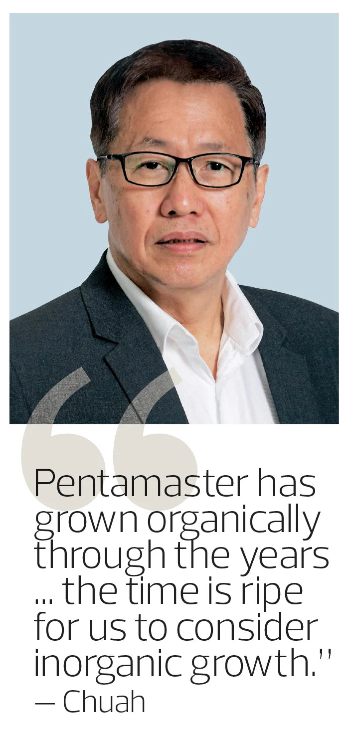 Pentamaster seeks inorganic growth via M&A, eyes billion-ringgit turnover - ELITISTA