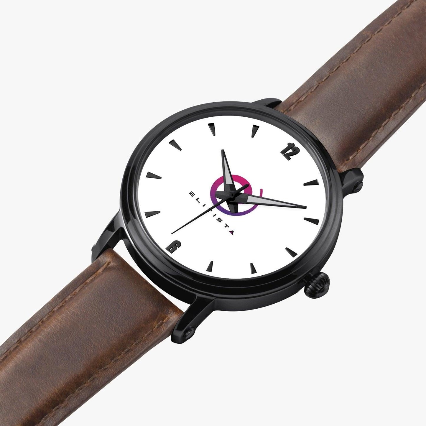 SPECIAL EDITION - Leather Watch (Black) - ELITISTA