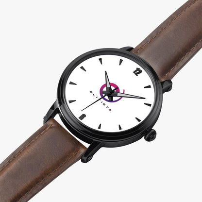SPECIAL EDITION - Leather Watch (Black) - ELITISTA