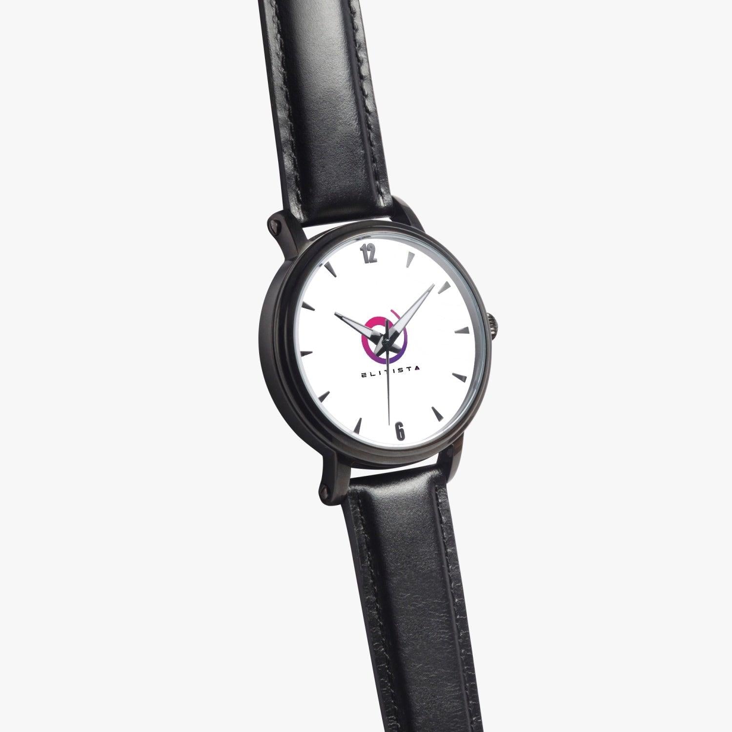 SPECIAL EDITION - Leather Watch (Black) - ELITISTA