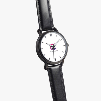 SPECIAL EDITION - Leather Watch (Black) - ELITISTA