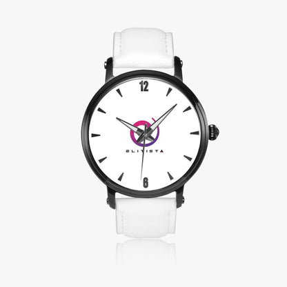 SPECIAL EDITION - Leather Watch (Black) - ELITISTA