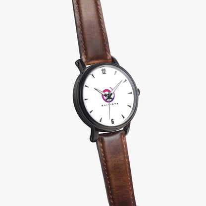 SPECIAL EDITION - Leather Watch (Black) - ELITISTA