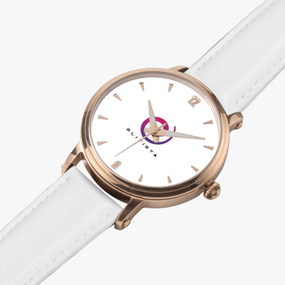 SPECIAL EDITION - Leather Watch (Rose Gold) - ELITISTA