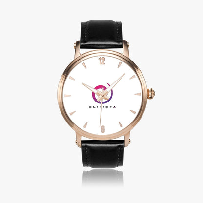 SPECIAL EDITION - Leather Watch (Rose Gold) - ELITISTA
