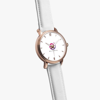 SPECIAL EDITION - Leather Watch (Rose Gold) - ELITISTA