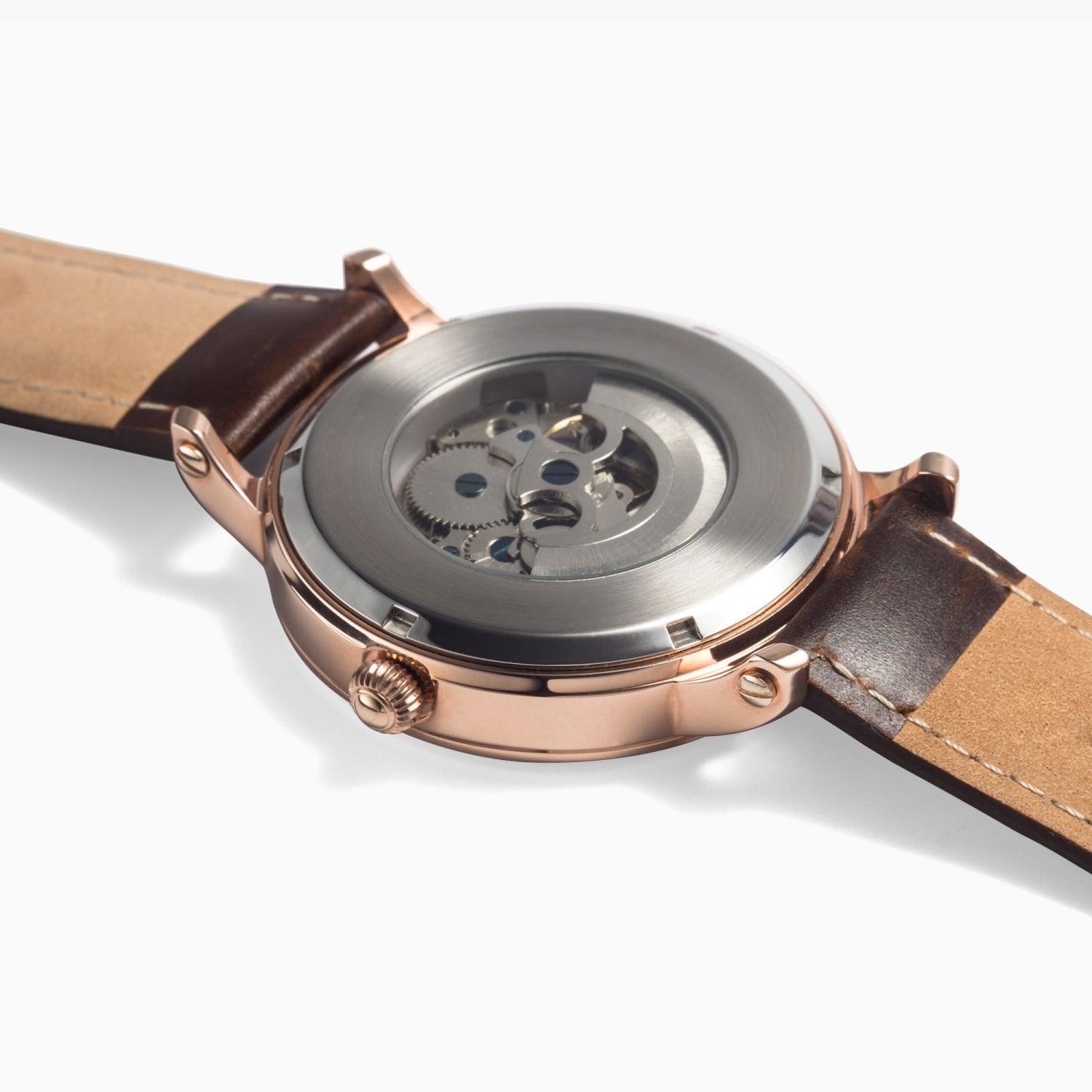 SPECIAL EDITION - Leather Watch (Rose Gold) - ELITISTA