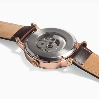 SPECIAL EDITION - Leather Watch (Rose Gold) - ELITISTA