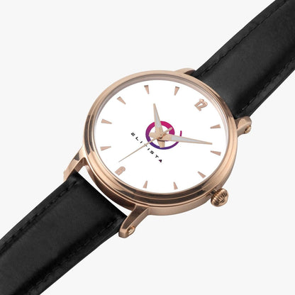 SPECIAL EDITION - Leather Watch (Rose Gold) - ELITISTA