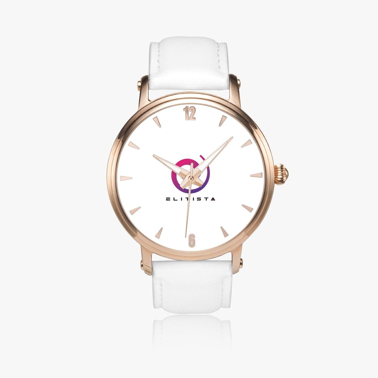 SPECIAL EDITION - Leather Watch (Rose Gold) - ELITISTA