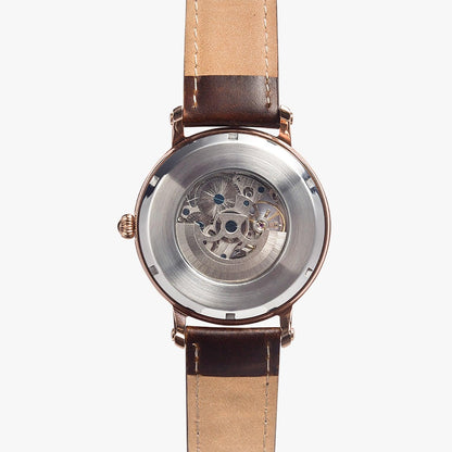 SPECIAL EDITION - Leather Watch (Rose Gold) - ELITISTA